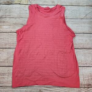 Lululemon Top Women's Heartthrob Pink Muscle Tank II Seamless *No Tag